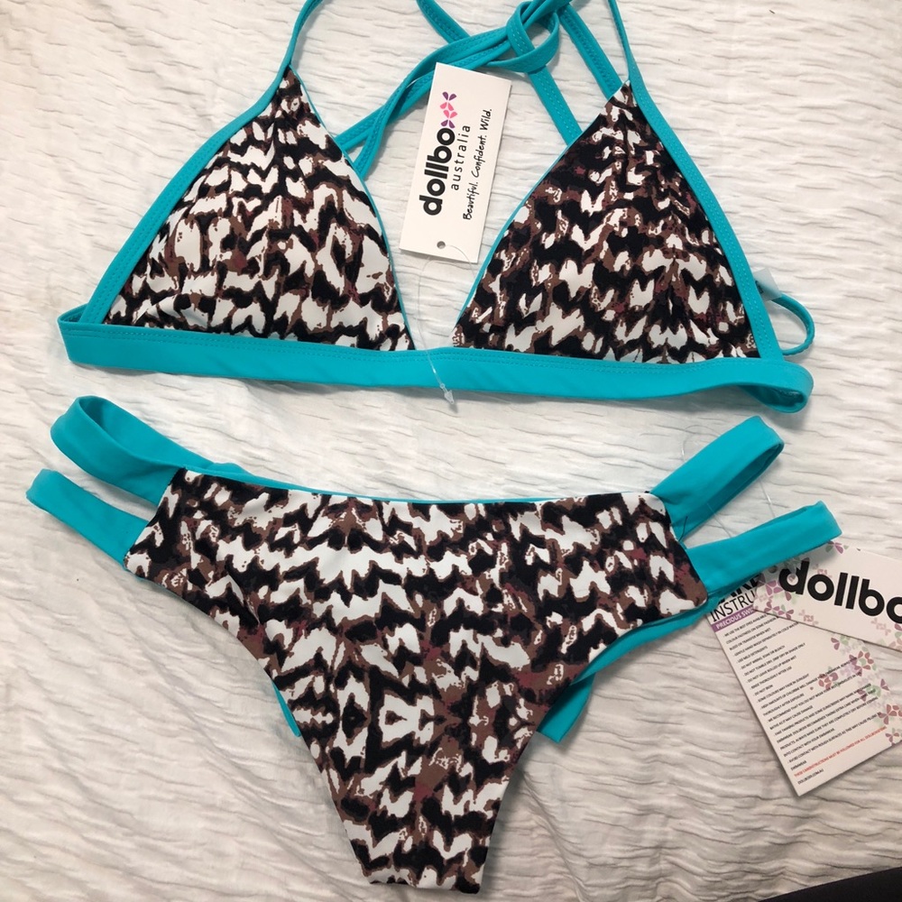 DollBox Contiki Print Bikini